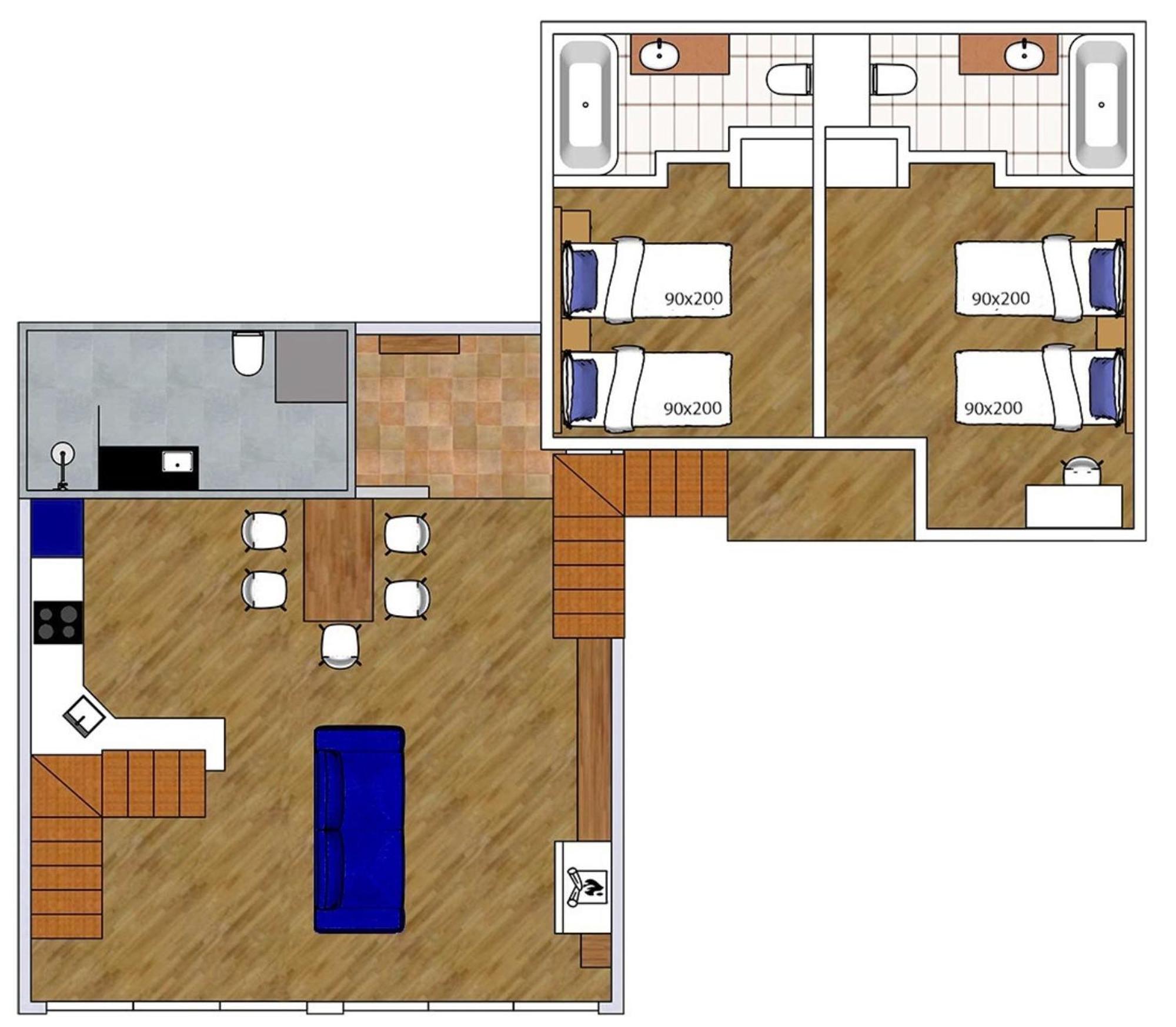 George Snow Apartments In New Gudauri - Fireplace, 50M To Gondola Lift Exterior photo