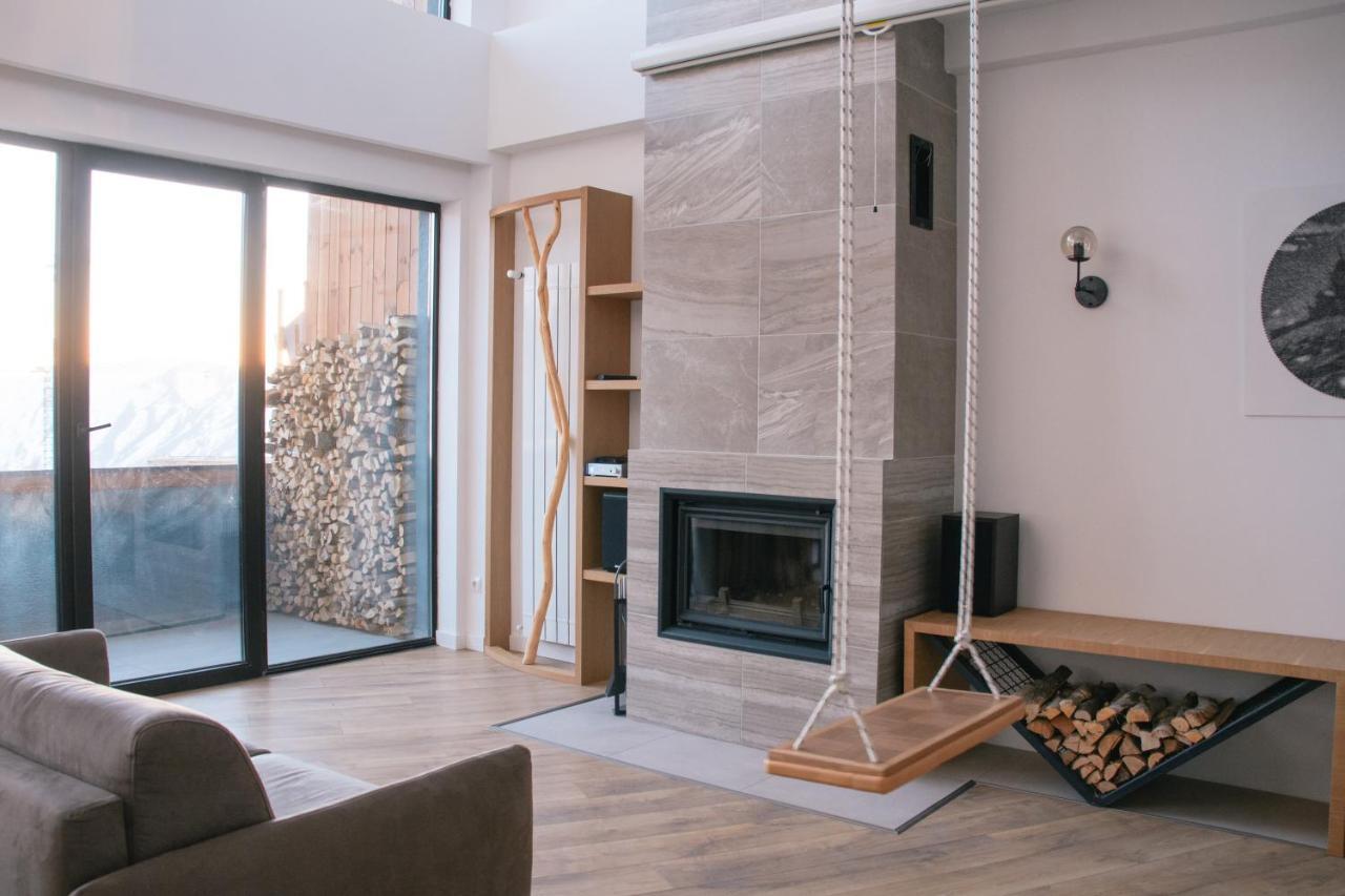 George Snow Apartments In New Gudauri - Fireplace, 50M To Gondola Lift Exterior photo